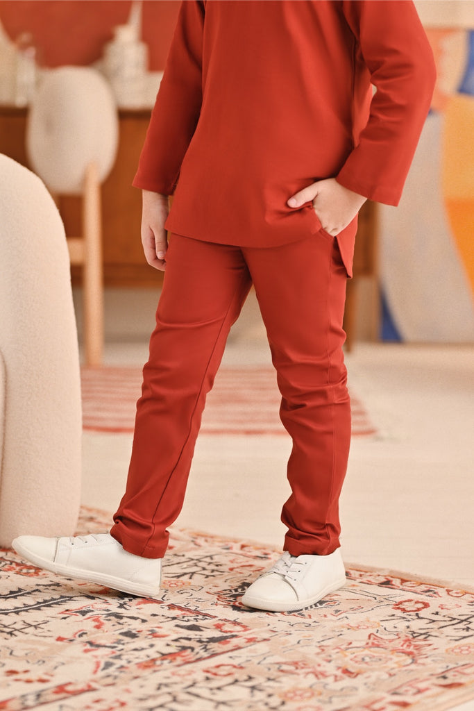The Perfect Slim Fit Pants - Terracotta
