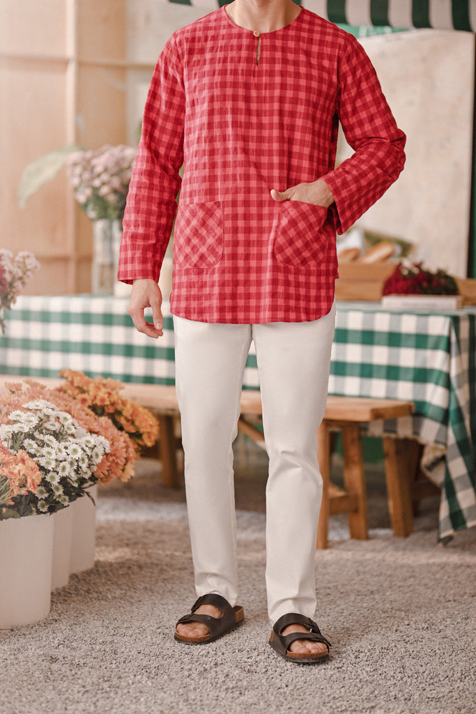 The Perfect Men Slim Fit Pants - White