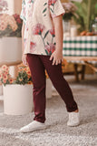 The Perfect Slim Fit Pants - Mangosteen