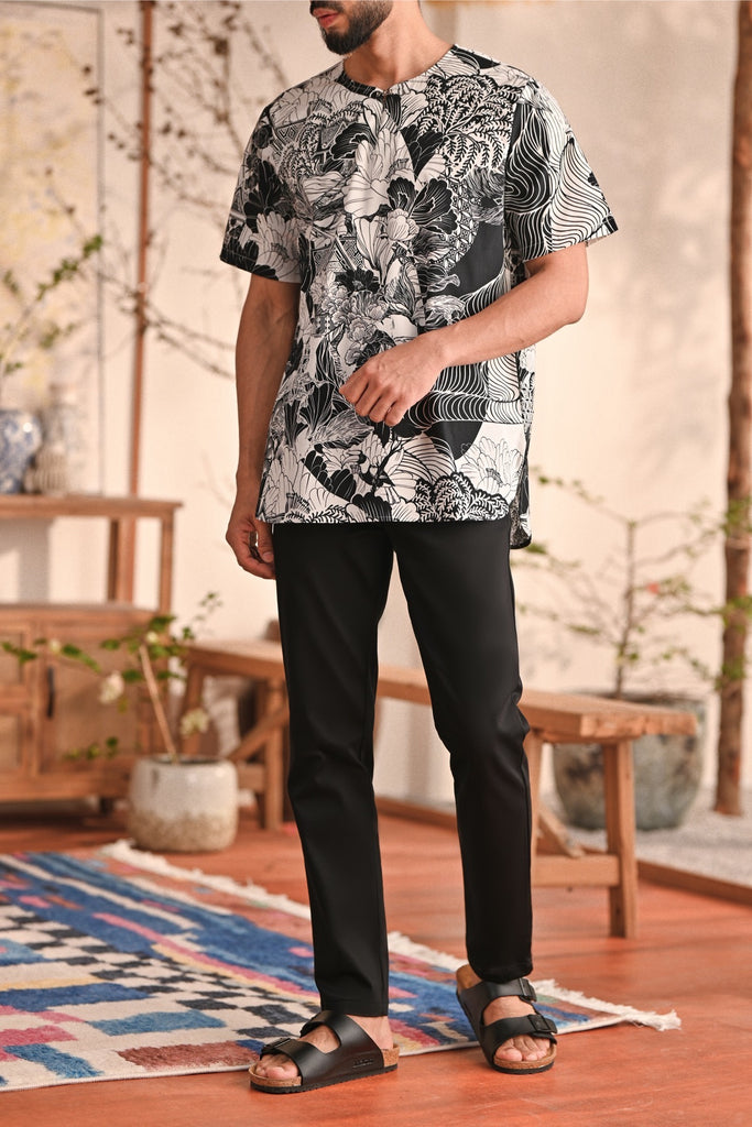 The Perfect Men Slim Fit Pants - Black