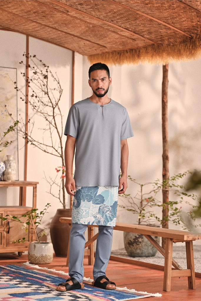 The Perfect Men Slim Fit Pants - Fog Blue