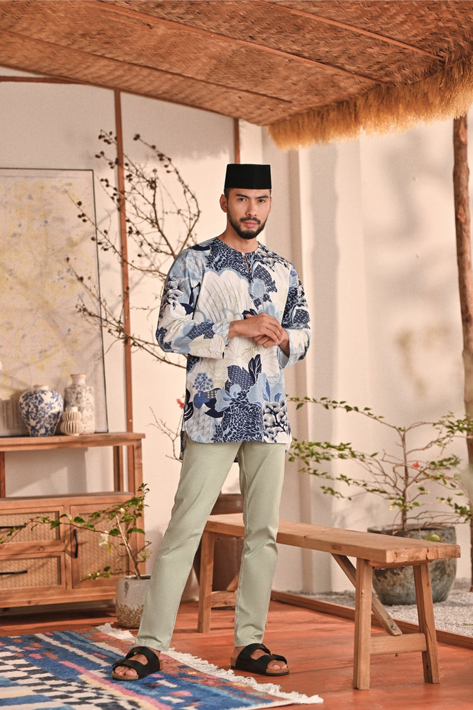 The Perfect Men Slim Fit Pants - Fog Green