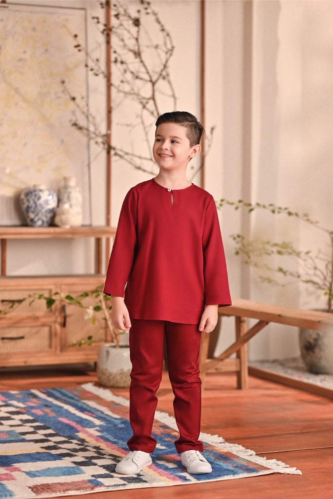 The Perfect Slim Fit Pants - Maroon