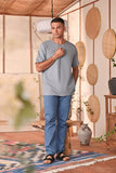 The Perfect Men Slim Fit Pants - Blue West