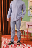 The Perfect Men Slim Fit Pants - Light Pigeon Blue