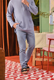 The Perfect Men Slim Fit Pants - Light Pigeon Blue