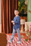 The Perfect Slim Fit Pants - Light Pigeon Blue