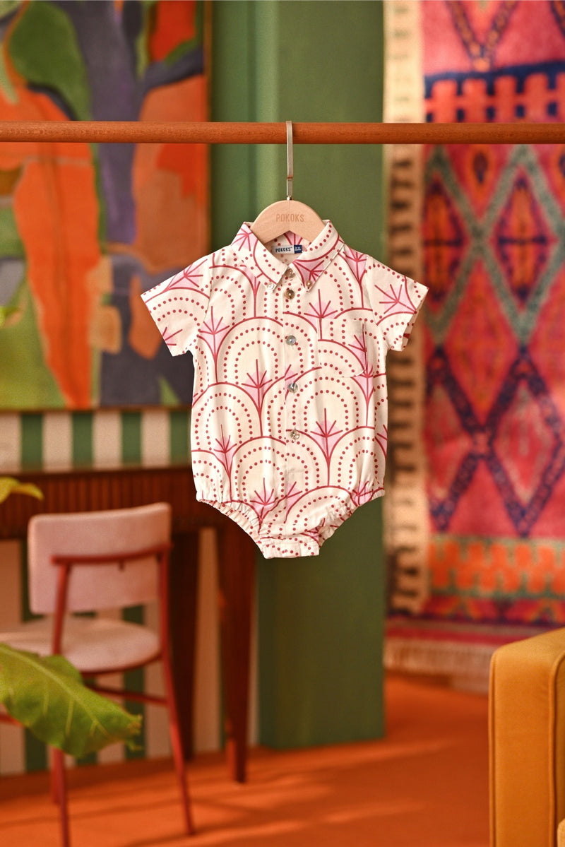 The Rasa Cinta Babies Batik Romper - Sakura