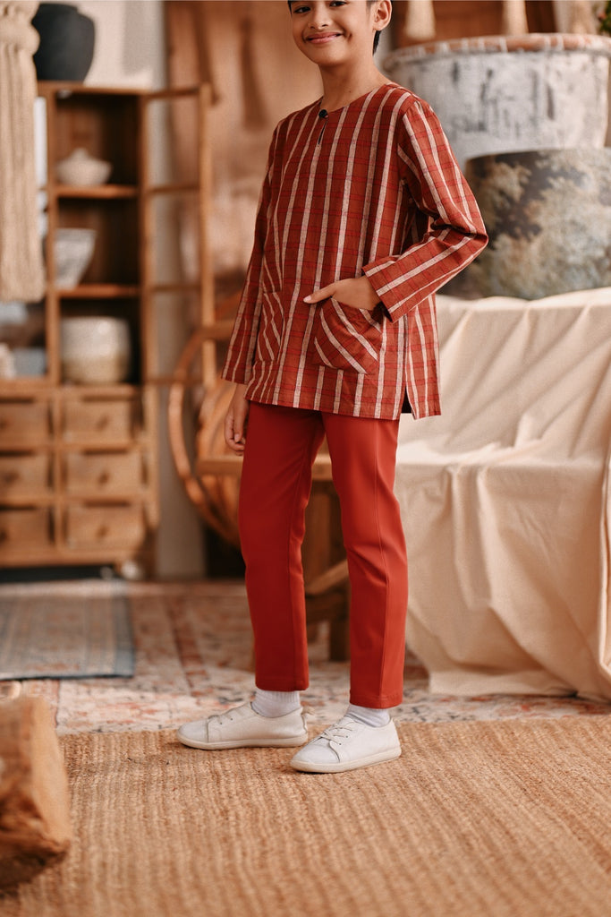 The Perfect Slim Fit Pants - Terracotta