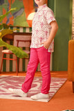 The Perfect Slim Fit Pants - Fuchsia Pink