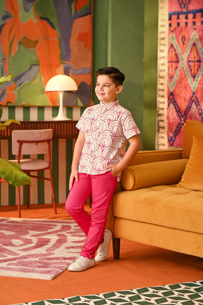 The Perfect Slim Fit Pants - Fuchsia Pink
