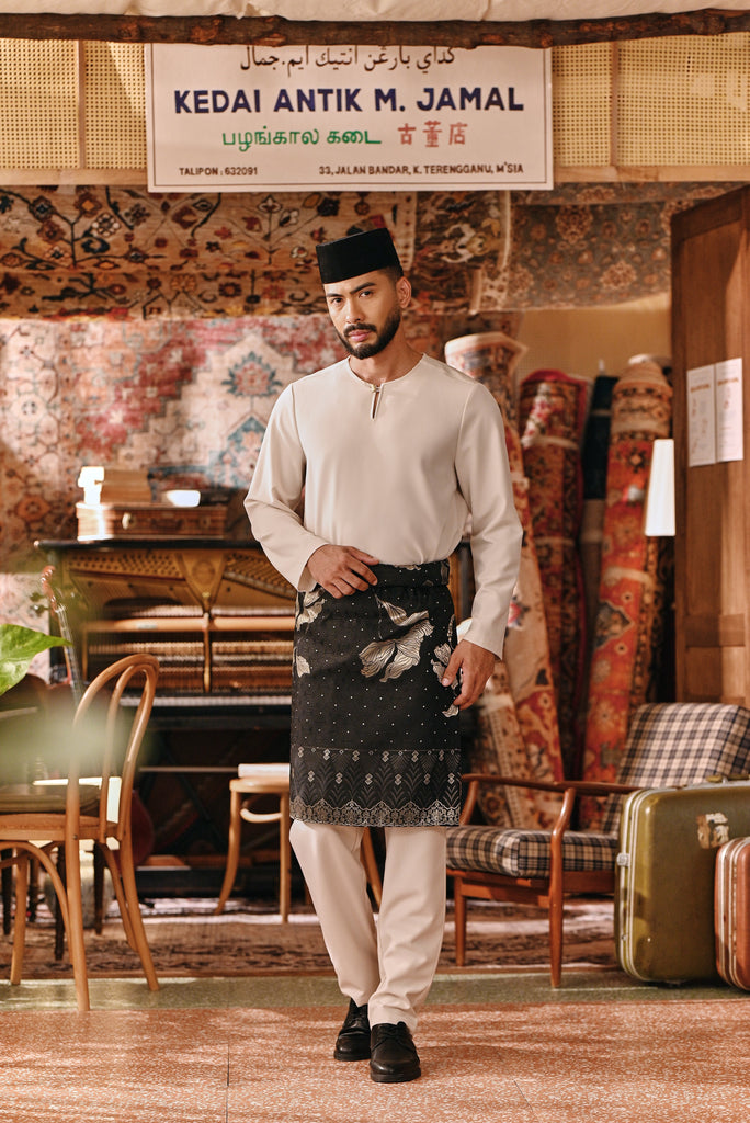 The Akar Kita Men Baju Melayu Teluk Belanga - Fog Cream