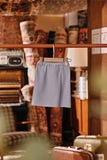 The Akar Kita Babies Folded Skirt - Blue Fog