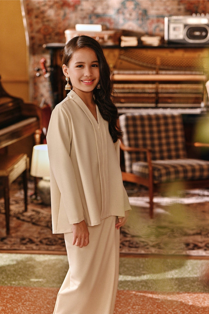 The Akar Kita Kebaya Top - Sea Mist