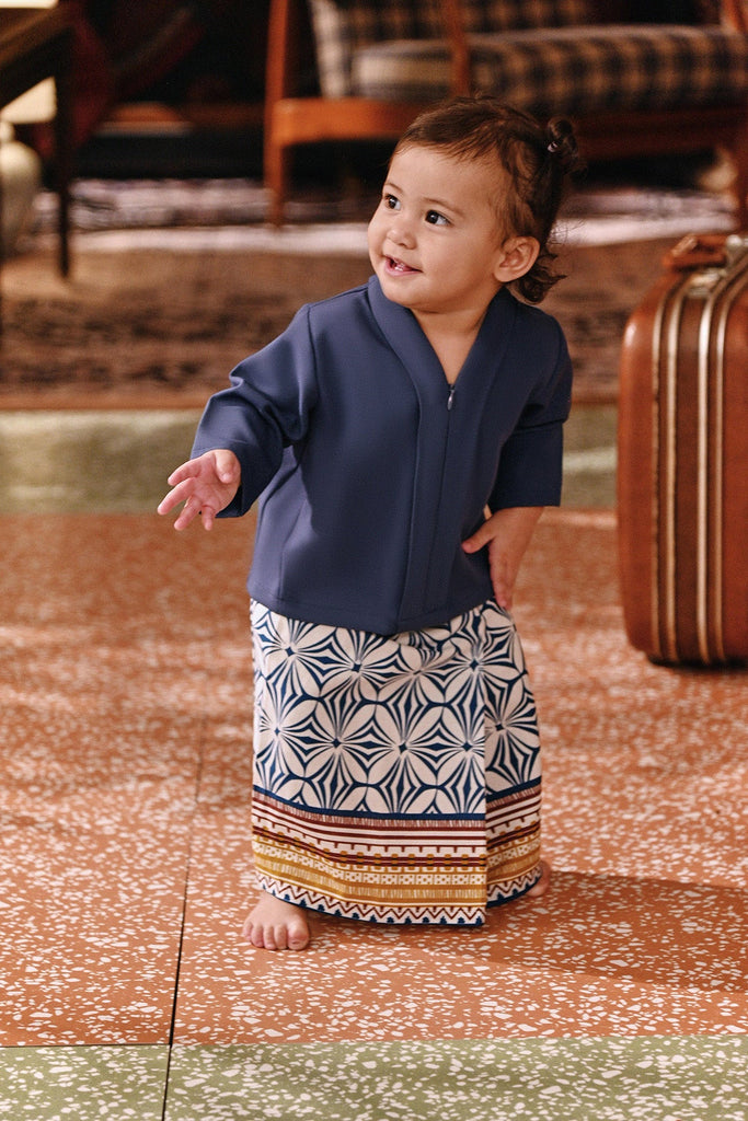 The Akar Kita Babies Folded Skirt - Damar
