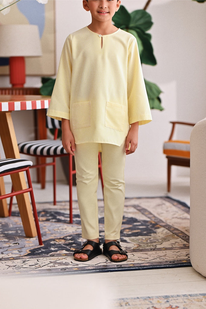 The Perfect Slim Fit Pants - Baby Yellow