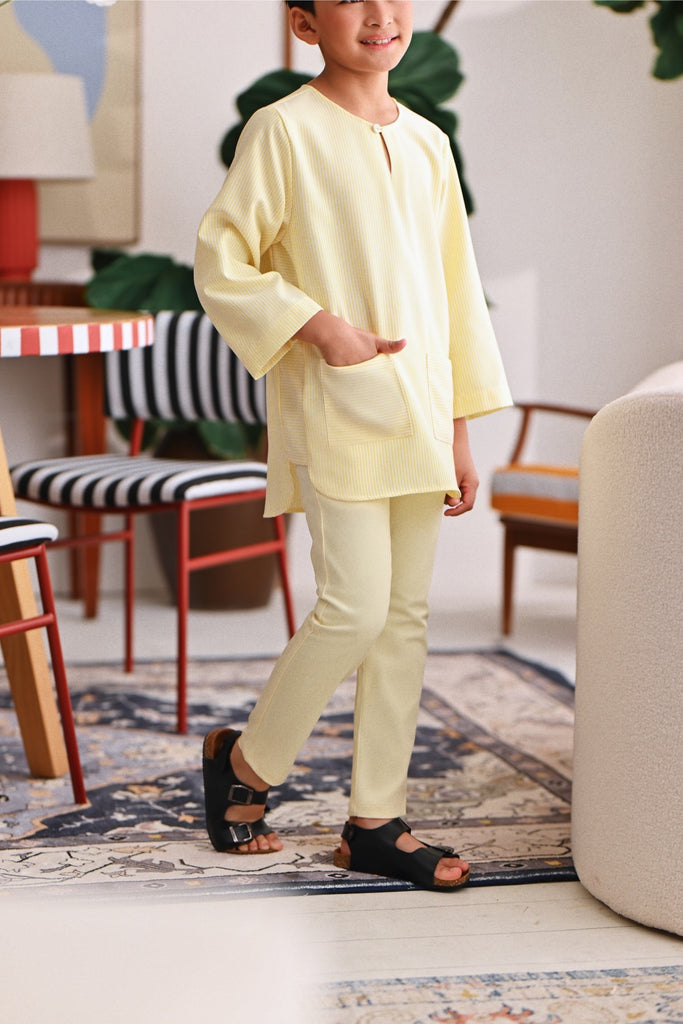The Perfect Slim Fit Pants - Baby Yellow