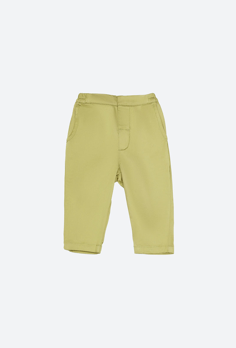 The Perfect Babies Slim Fit Pants - Tea Green