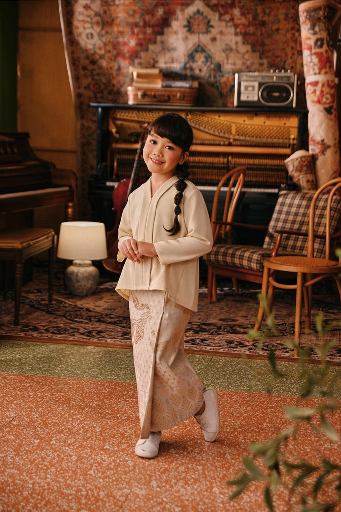 The Akar Kita Kebaya Top - Sea Mist