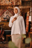 The Akar Kita Women Kebaya Top - Off White