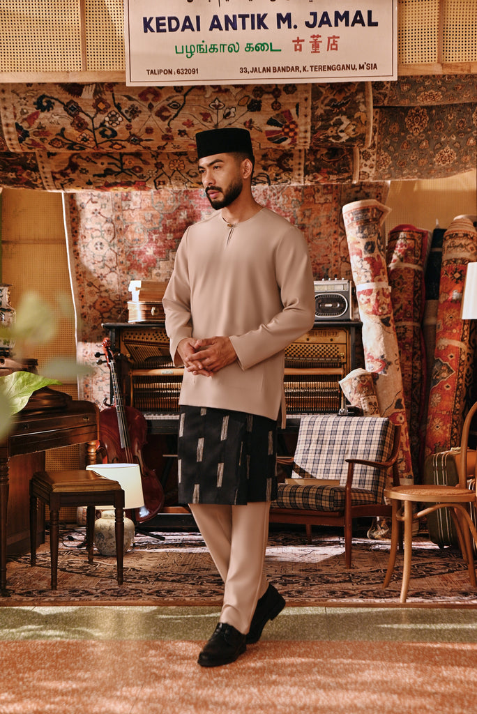 The Akar Kita Men Baju Melayu Teluk Belanga - Moonlight Ash