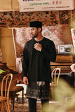 The Akar Kita Men Baju Melayu Teluk Belanga - Black