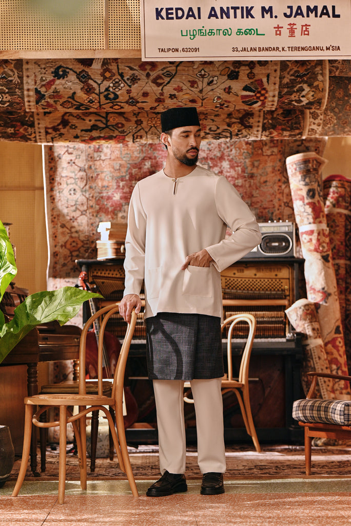 The Akar Kita Men Baju Melayu Teluk Belanga - Fog Cream