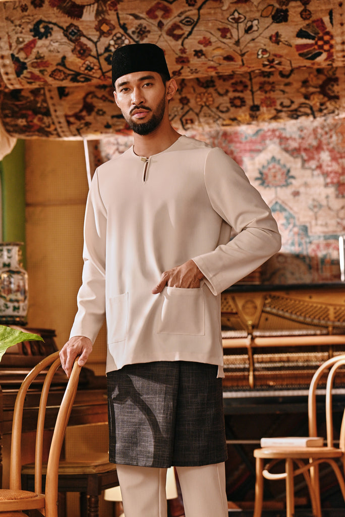The Akar Kita Men Baju Melayu Teluk Belanga - Fog Cream