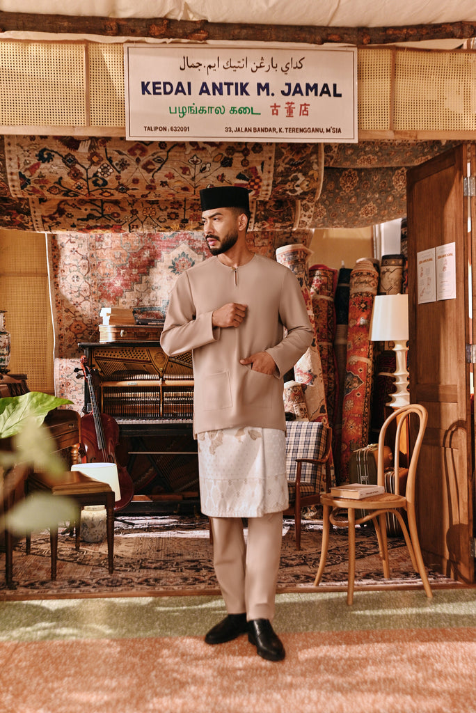 The Akar Kita Men Baju Melayu Teluk Belanga - Moonlight Ash