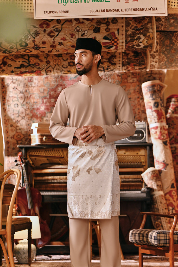 The Akar Kita Men Baju Melayu Teluk Belanga - Moonlight Ash