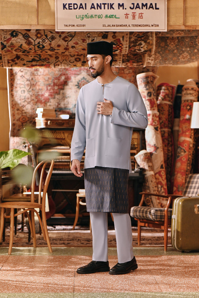 The Akar Kita Men Baju Melayu Teluk Belanga - Blue Fog