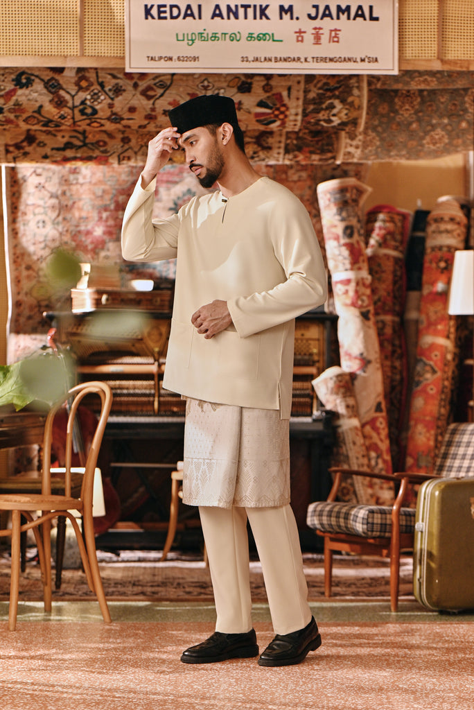 The Akar Kita Men Baju Melayu Teluk Belanga - Sea Mist