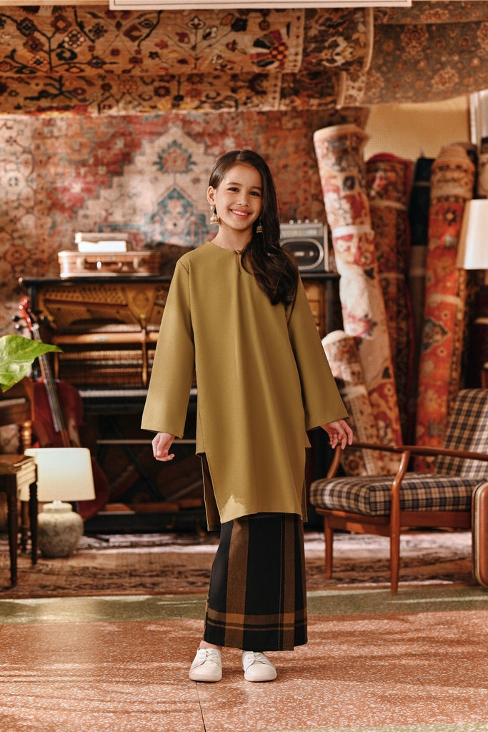 The Akar Kita Folded Skirt - Rustique