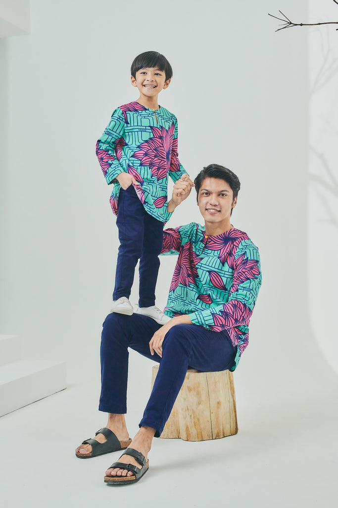 Parant-Child print Blouse Family match