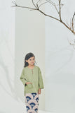 The Timur Kurung Blouse - Olive