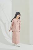Dusty Pink Colour Babies Girl set Wear
