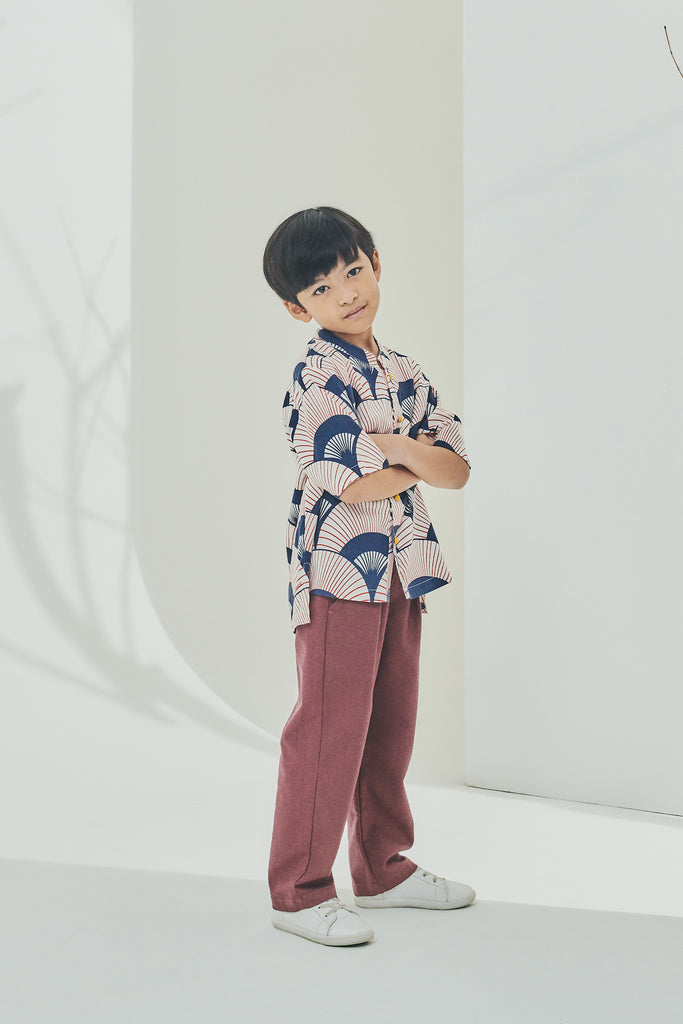 Oriental Shirt and Cotton Linen Pants