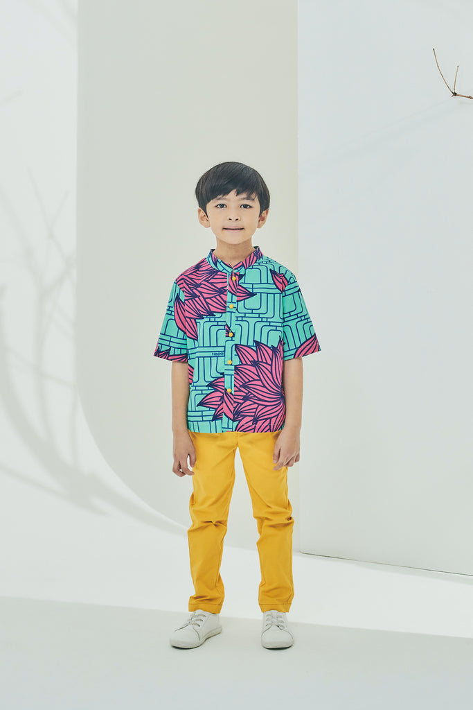 Baju Oriental Shirt dan Slim Pants for Raya