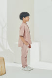 Dusty Pink Oriental Shirt set wear