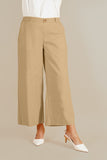 The Everyday Women Palazzo - British Khaki