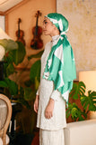 The Glow Women Broderie Shawl - Green Geo