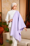 The Glow Women Broderie Shawl - Lilac Jacquard