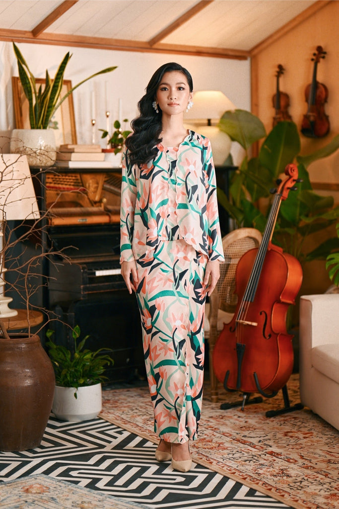 The Glow Women Broderie Kebaya Set - Lily