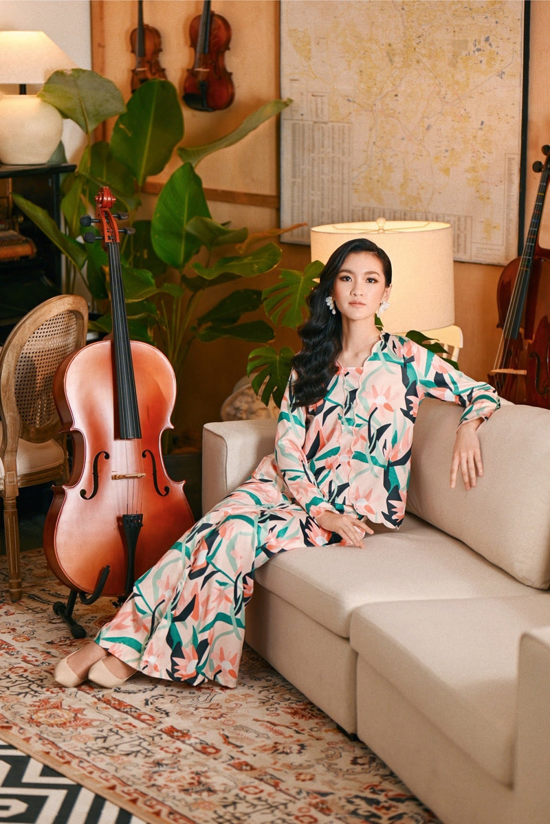 The Glow Women Broderie Kebaya Set - Lily