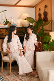 The Glow Women Chic Kebaya Set - Pink Jacquard