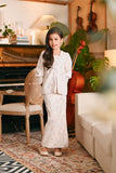 The Glow Chic Kebaya Set - Pink Jacquard