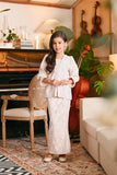 The Glow Chic Kebaya Set - Pink Jacquard