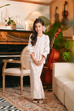 The Glow Chic Kebaya Set - Pink Jacquard