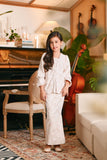 The Glow Chic Kebaya Set - Pink Jacquard