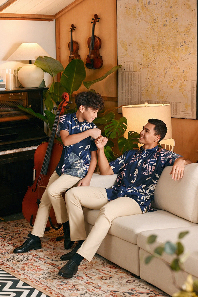 The Glow Men Batik Shirt - Shine